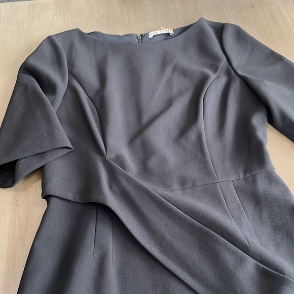 Alice + Olivia Virgil boatneck little black dress - Picture 6 of 13